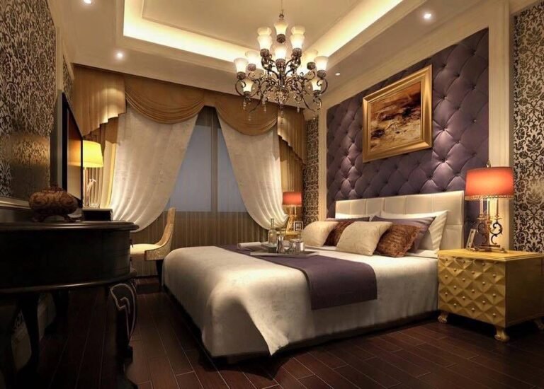 Royal Classic Bedroom Interior Design