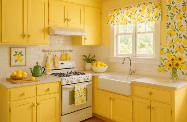 Modern Yellow Kitchen Designs and Decor Ideas