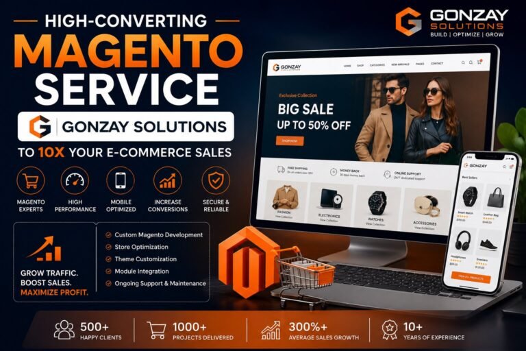 Magento service gonzay