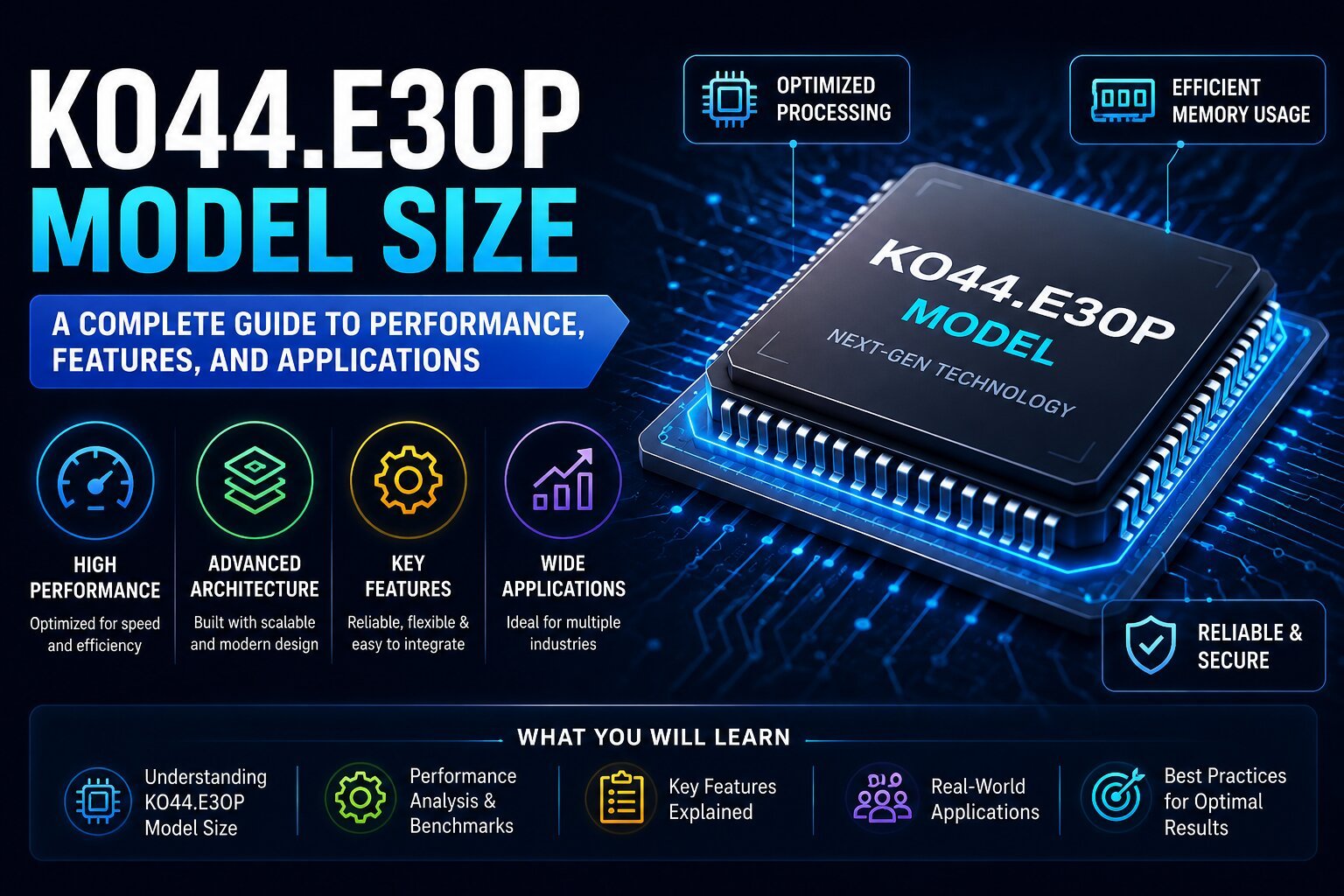 KO44.E3OP model size