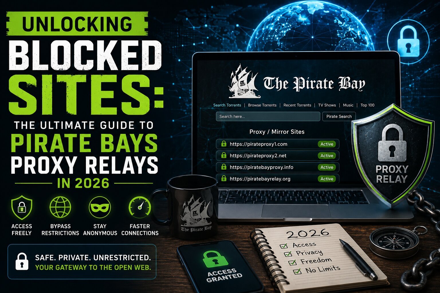 Pirate bays proxy